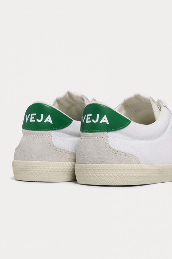 Veja Volley Canvas White Emerald